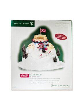*NWT* Coca-Cola Sliding Hill Village Figures by Department 56